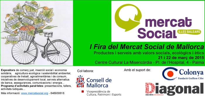 Presentat el programa d'activitats i la relació d'expositors de la I Fira del Mercat Social de Mallorca