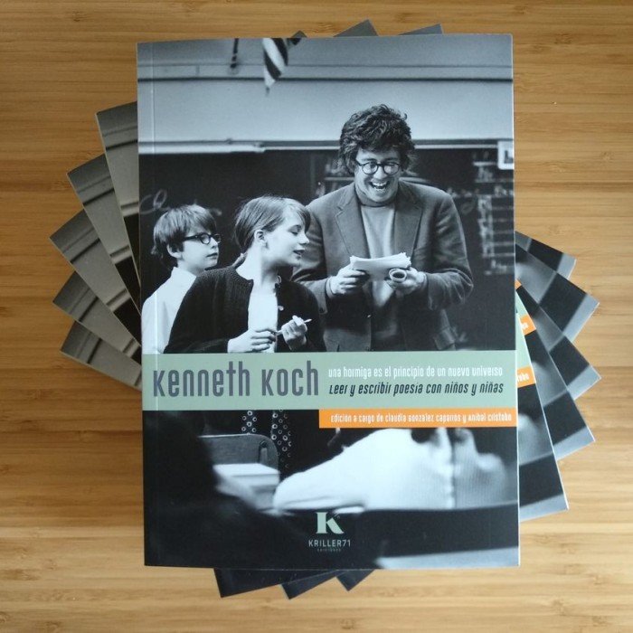 ¡Nuevo libro de Kenneth Koch en Kriller71!