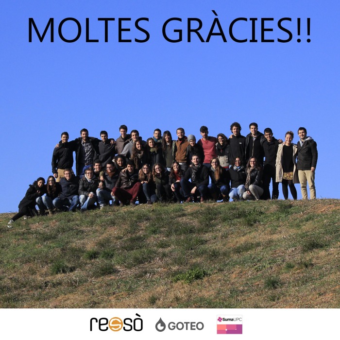 OBJECTIU ACONSEGUIT! SOU FANTÀSTICS!