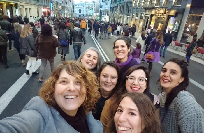 Presentación en el Espacio de Encuentro Feminista de Madrid